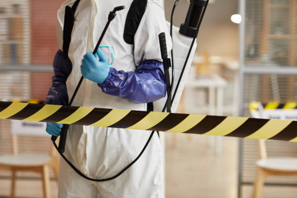 Professional Blood Cleanup technician working in Omega, GA
